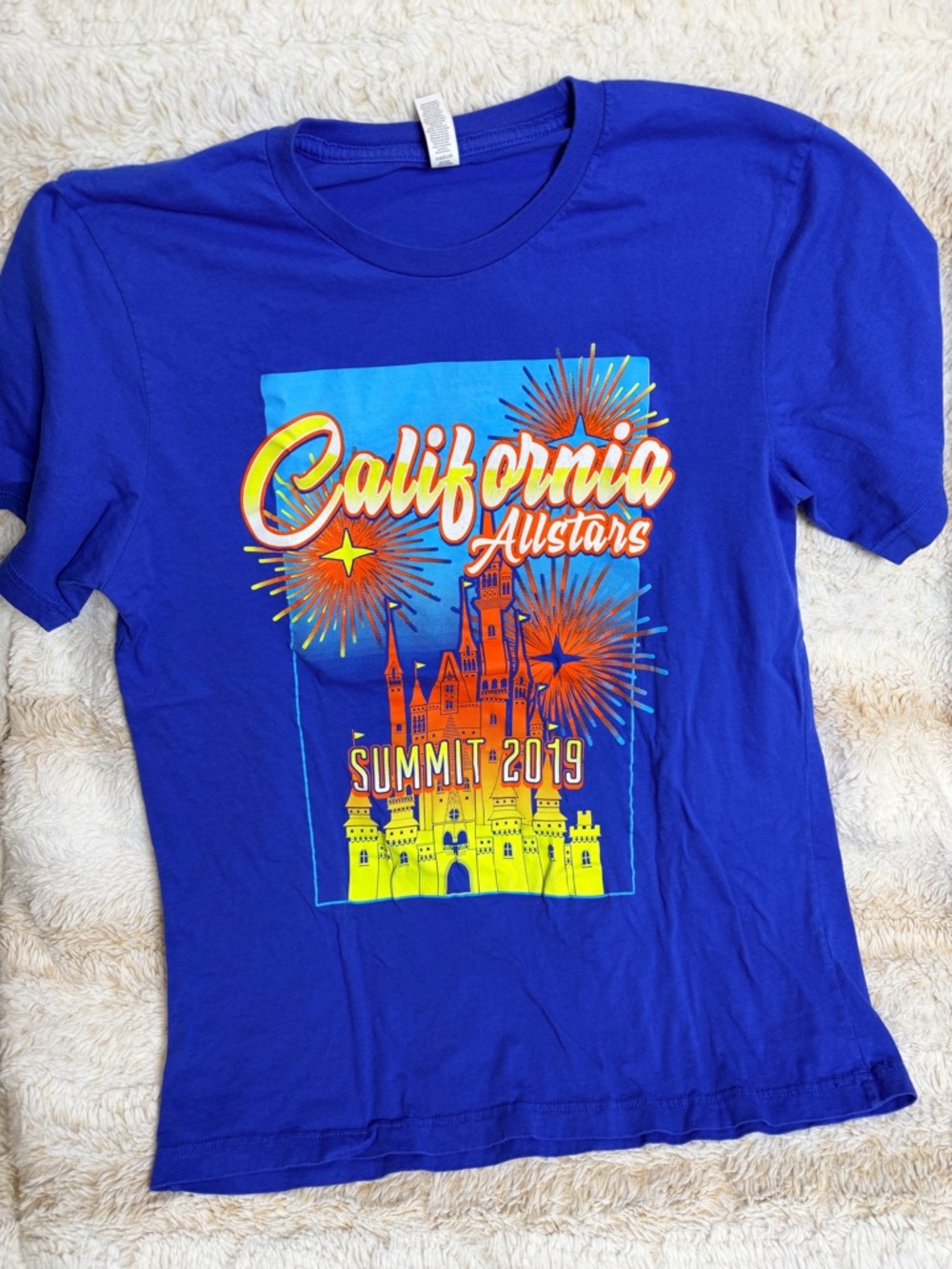 Cali All Stars Royal Blue Graphic Tee